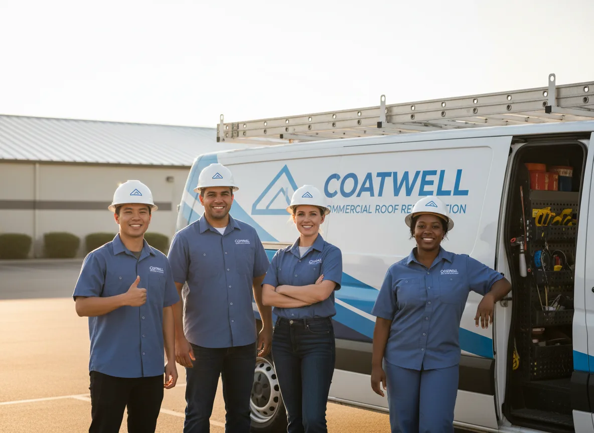 Commercial roof coating company in Auburn, WA